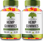 Tranquil Blend Gummies Hemp - Gominolas de Cáñamo con Aceite de Semillas Orgánico (2 Paquetes)