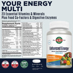 KAL Enhanced Energy Tablets, 60 comprimidos