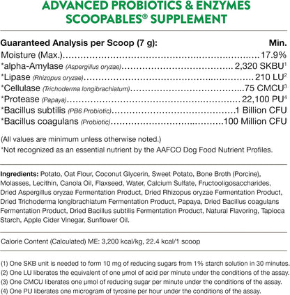 NaturVet Scoopables Probióticos Avanzados para Perros - Probióticos Masticables y Enzimas Digestivas - Sabor a Bacon Ahumado – Image 8