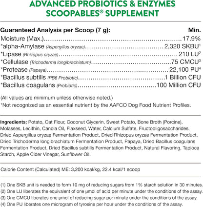 NaturVet Scoopables Probióticos Avanzados – Fructooligosacáridos (FOS): Prebiótico que sirve de alimento para las – Image 8