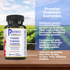 Premier Research Labs Probióticos Gomitas con Fibra - 60 Gomitas Veganas