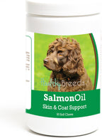 Healthy Breeds Aceite de Salmón en Masticables Blandos para Perros - 90 unidades