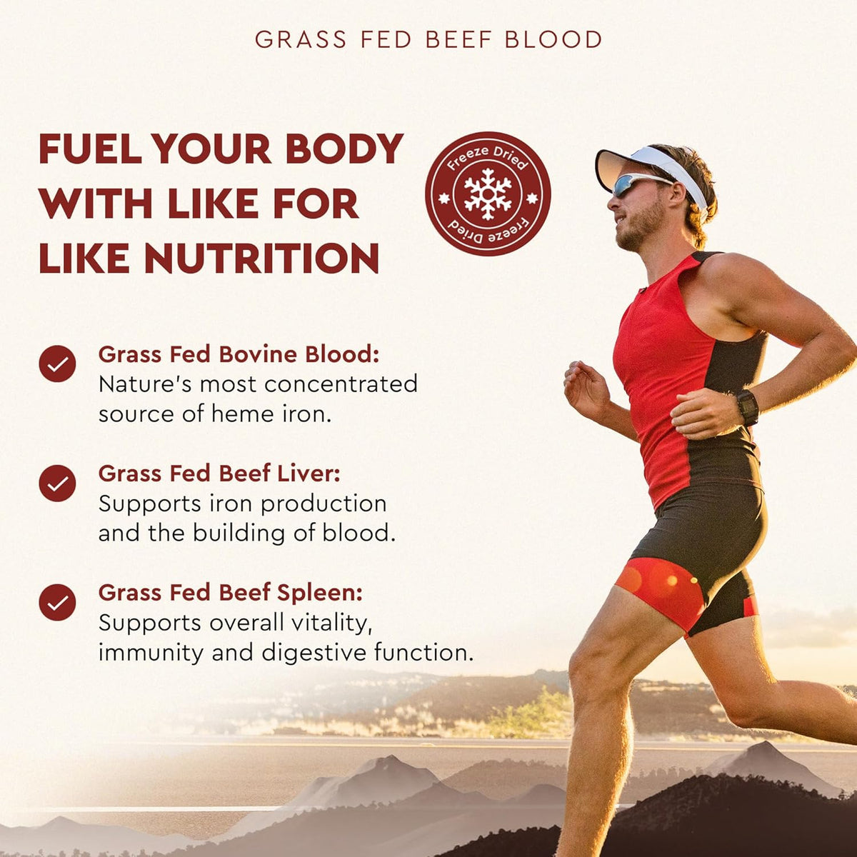 Ancestral Supplements Grass Fed Blood - – El zinc y otros cofactores presentes ayudan a proteger las células – Image 4