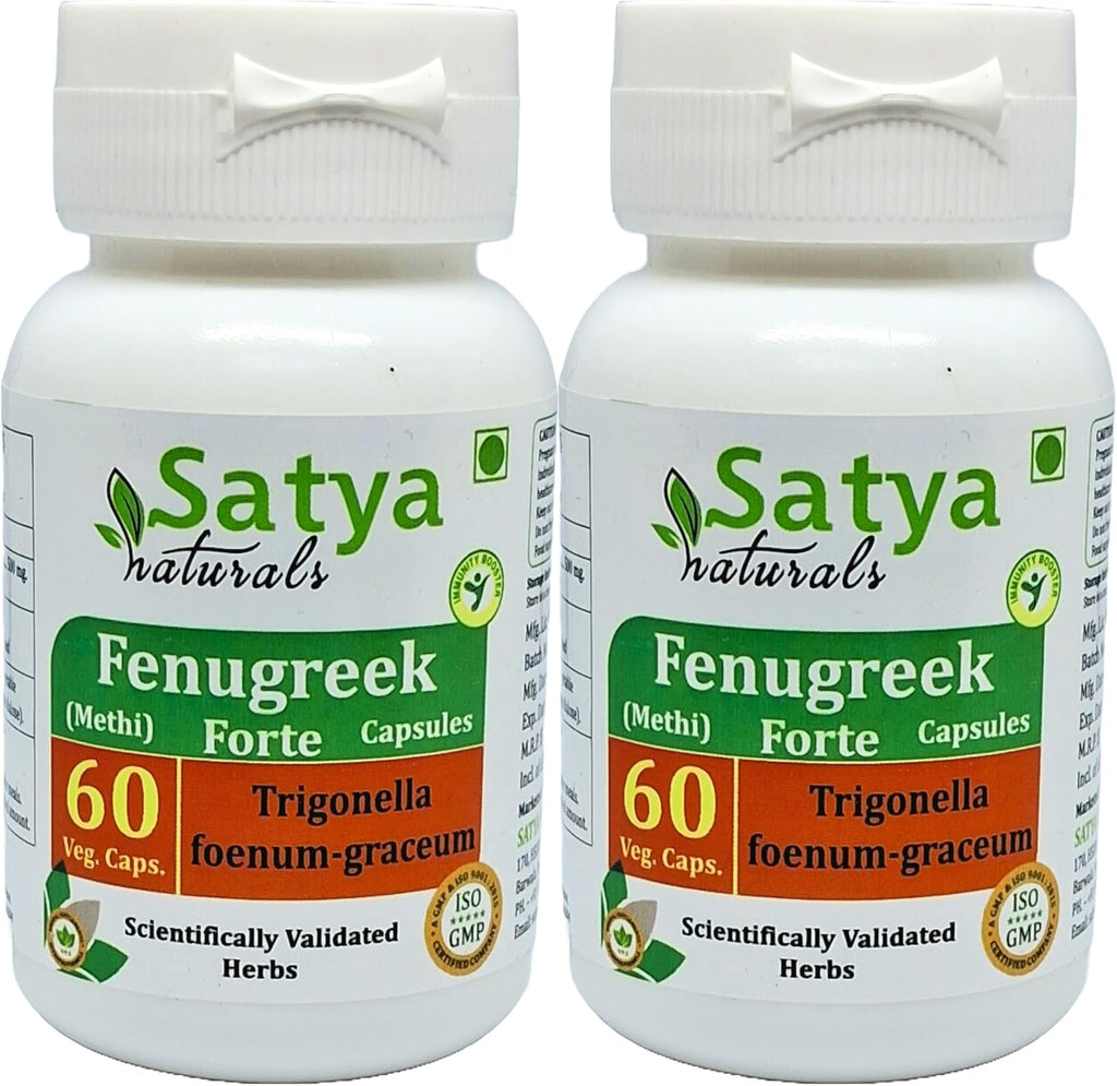 Fenogreco Forte Cápsulas 500 mg – Extracto 10:1 – 120 Cápsulas Veganas