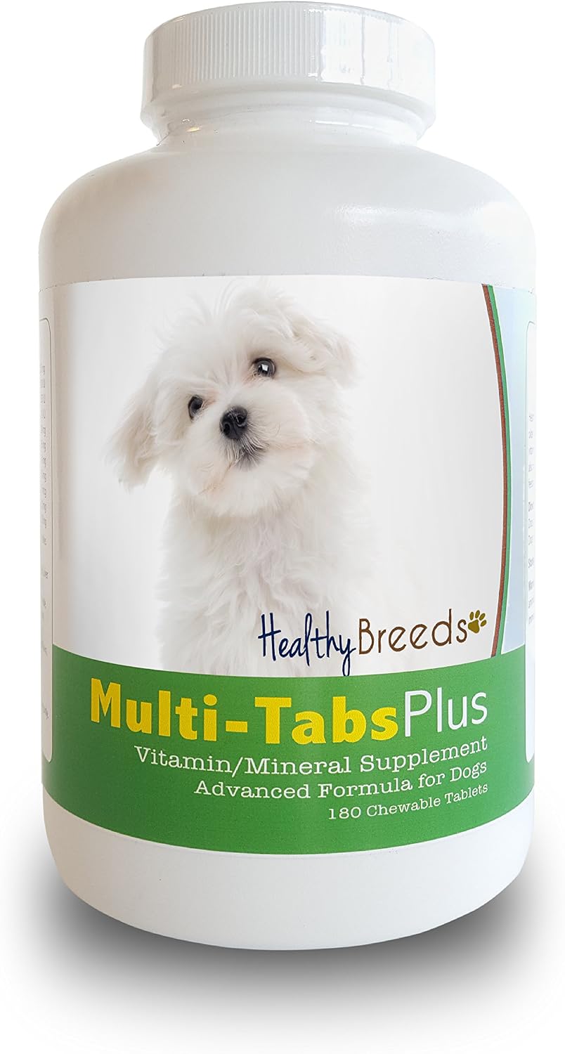 Healthy Breeds Maltese Multi-Tabs Plus Comprimidos Masticables 180 unidades