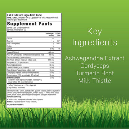 Irwin Naturals Extra Strength Ashwagandha – Favorecer la claridad mental y la concentración – Puede mejorar el – Image 2