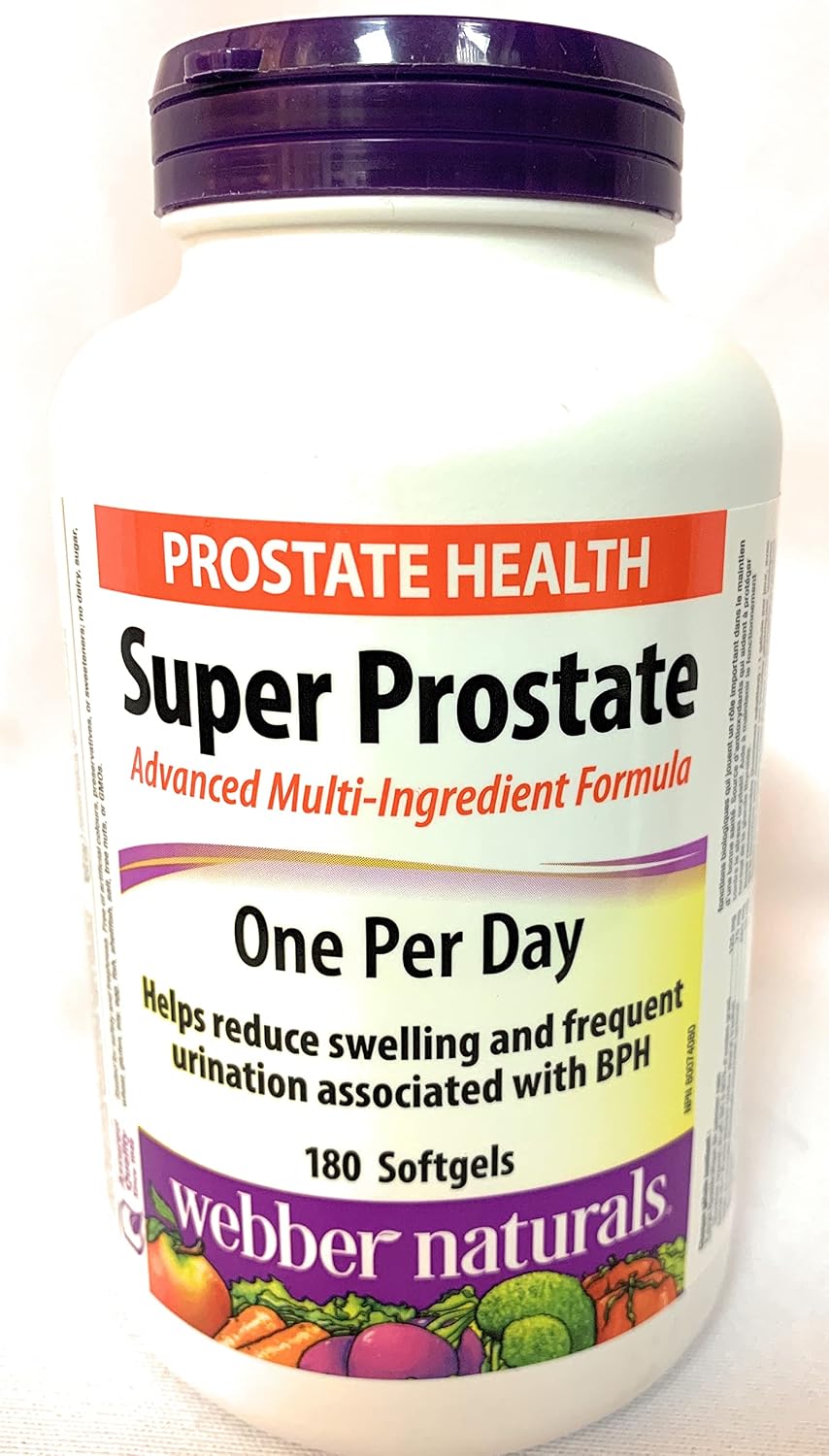 Webber Naturals Super Prostate One Per Day, – Fórmula completa: Combina una selección de hierbas y nutrientes que – Image 1