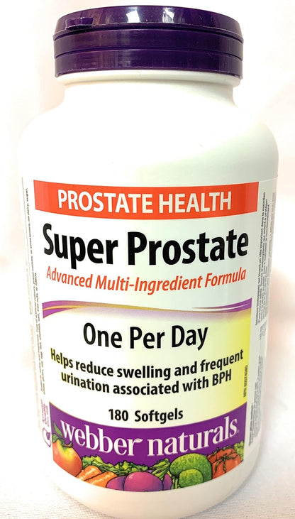Webber Naturals Super Prostate One Per Day, – Fórmula completa: Combina una selección de hierbas y nutrientes que – Image 1