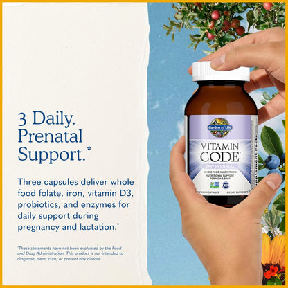 Garden of Life Vitamin Code Raw Prenatal – Probióticos: Incluyen cepas que contribuyen al equilibrio de la flora – Image 7