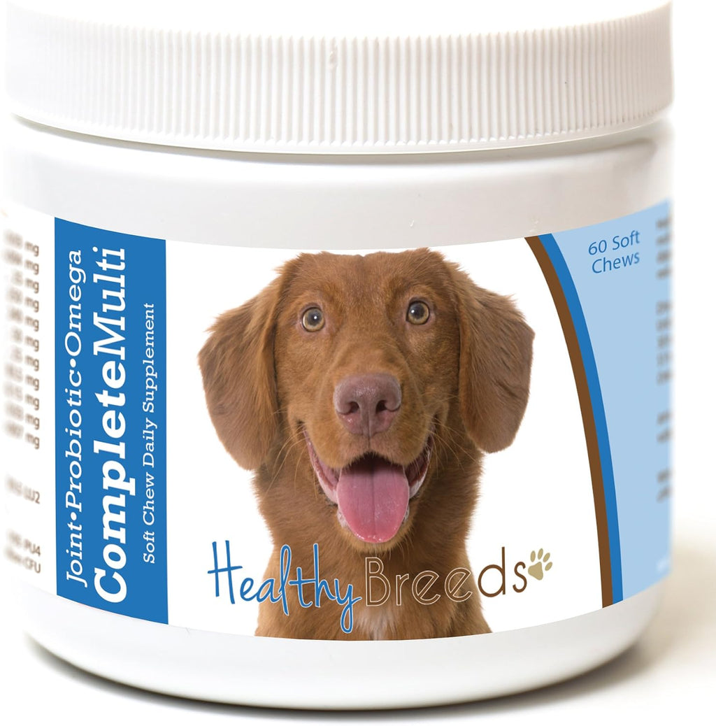 Healthy Breeds Nova Scotia Duck Tolling Retriever Multivitamínico Todo en Uno Masticable 60 Unidades