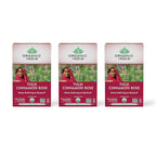 ORGANIC INDIA Té de Tulsi Original - Infusión de Albahaca Sagrada y Albahaca Africana, Relajante, Sin Cafeína - 18 Bolsitas, Pack de 3