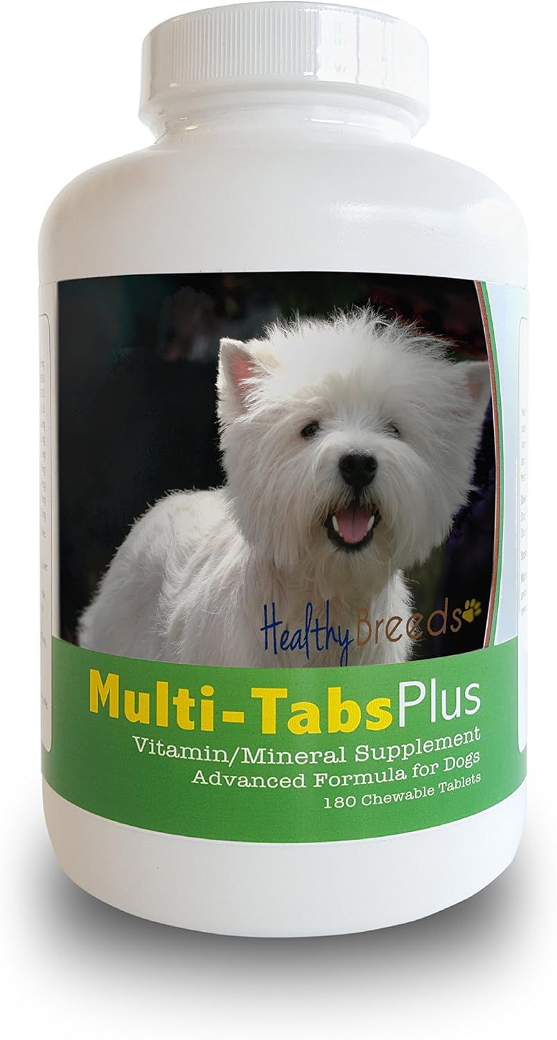 Healthy Breeds Multi-Tabs Plus Comprimidos Masticables para Perros 180 Unidades