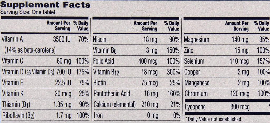 One-A-Day Men's Health Formula, 100 Cápsulas