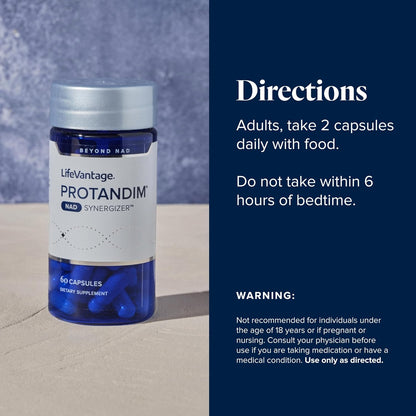 LifeVantage Protandim NAD Synergizer – Energía y enfoque: Al apoyar la producción de energía mitocondrial, puede – Image 6
