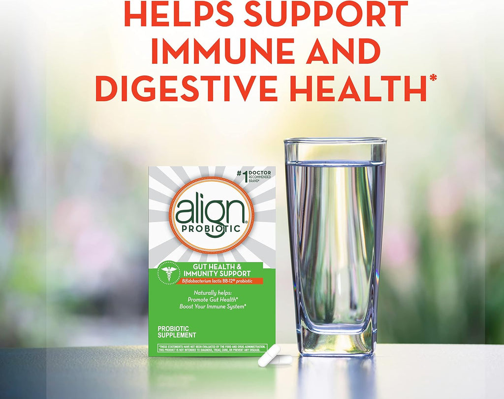 Align Gut Health & Immunity Probiotic, Apoyo Digestivo e Inmunitario Diario, 14 Cápsulas