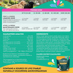 Happy Go Healthy Complemento Diario para Perros | Probióticos y Prebióticos con Aceite de Salmón y Algas | 120 unidades