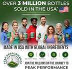 Peak Performance Kids Greens and Reds Superfood Powder - Polvo de Superalimentos Orgánicos con 25+ Frutas y Verduras para Niños