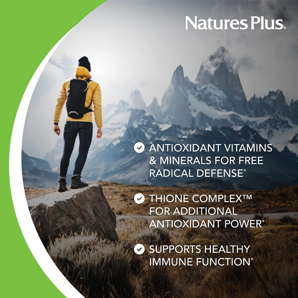 NaturesPlus AgeLoss First Day Healthy Immune Response - 90 Comprimidos - Vegetariano, Sin Gluten - 30 Dosis