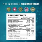 Approved Science Methylated B Complex – Complejo B Bioactivo Completo - Folato (5-MTHF), Vitamina B12 Metilada, P5P – Apoyo a la Metilación – Colina, Betaína - 60 Cápsulas - Pack de 3