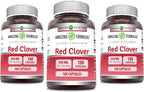 Amazing Formulas Trébol Rojo 430 mg - 180 Cápsulas - Suplemento Alimenticio