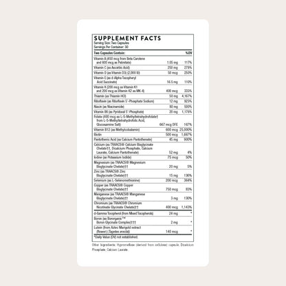 THORNE Basic Nutrients 2/Day - – Las vitaminas B6, B12 y el ácido fólico contribuyen al metabolismo energético – Image 2