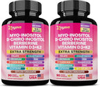 Zoyava Myo Inositol Complex – 750 mg Myo-Inositol con Berberina, D-Chiro Inositol, Ashwagandha y más – 180 Cápsulas Veganas