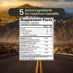 Pure Shilajit Gummies con Sea Moss, Ashwagandha y Minerales - Sabor Sandía - 60 Gomitas