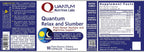 Quantum Relax and Slumber - Sleep Supplement with Magnesium Malate and L-Theanine, 90 capsules