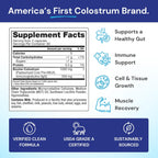 Symbiotics Colostrum Cápsulas Vegetales, 120 unidades