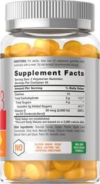 Horbäach Vitamina D3 2000 IU Gominolas | 90 uds | Vegetarianas | Sabor Piña | 50 mcg | Sin OMG, Sin Gluten
