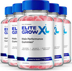 Elite Grow XL Gomitas - Suplemento Multivitamínico para Hombres (5 Paquetes)