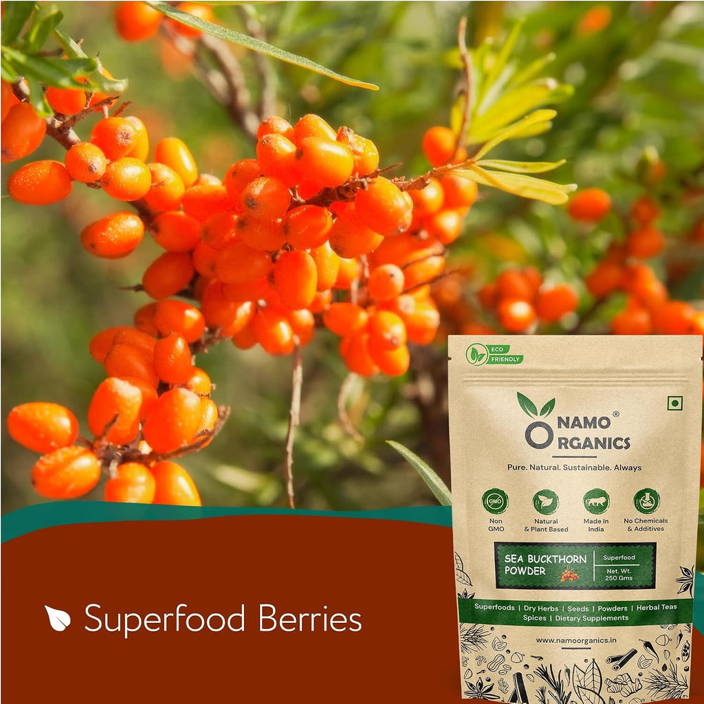 Namo Organics Sea Buckthorn Berry Powder - 200 g