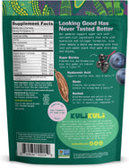 Kuli Kuli Super Gummies - Suplemento para la piel con baobab, saúco y biotina - 60 gominolas veganas, sin gluten