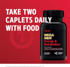 GNC Mega Men Energy & Metabolism Multivitamin - 90 Tablets