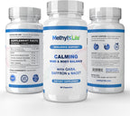 Methyl-Life® Calming con GABA y Azafrán – Cápsulas para el Equilibrio Diario y la Relajación – Vegano, Sin Gluten, Sin Alérgenos | 60 Cápsulas