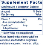 Life Extension Essential Youth L-Ergothioneine – 5 mg – 30 Cápsulas Vegetales