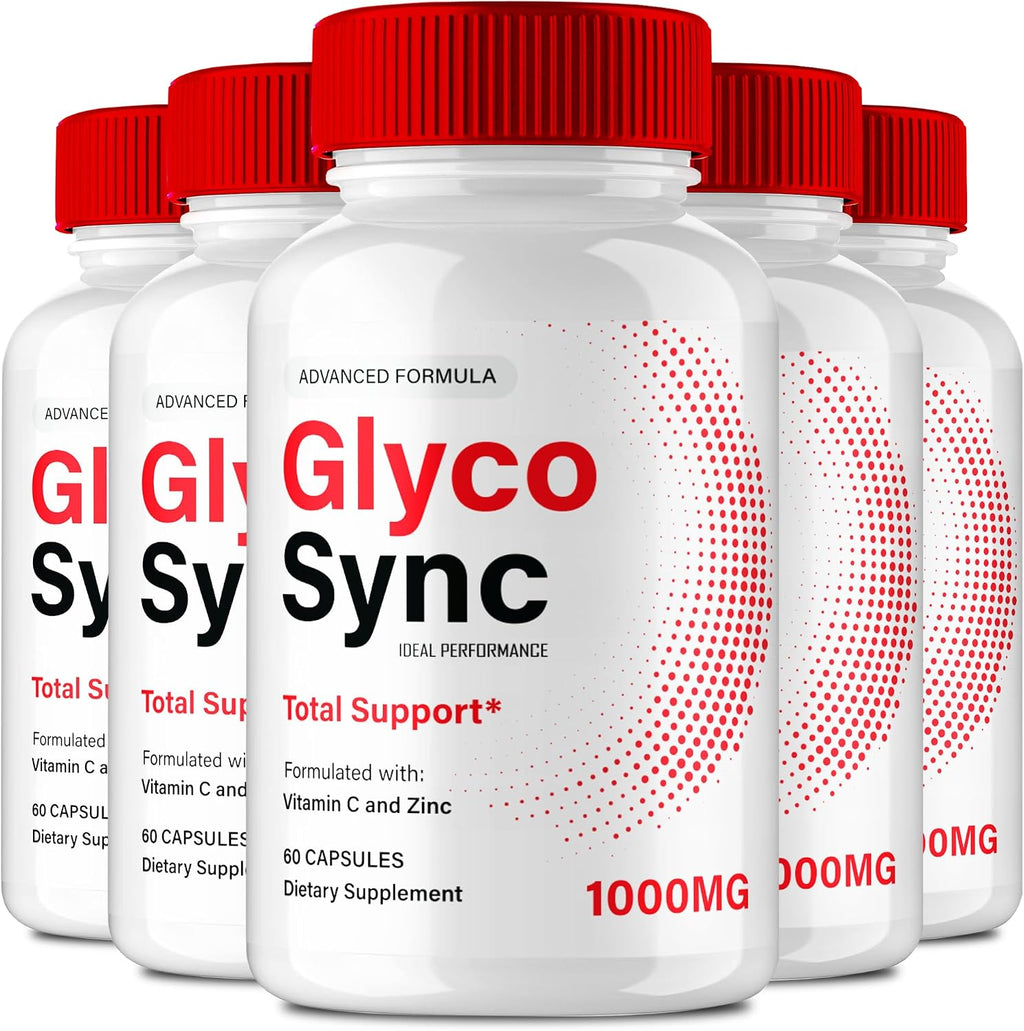 Glyco Sync Glyco Optimizer Capsules - Complemento para Circulación y Niveles Estables (5 Pack)