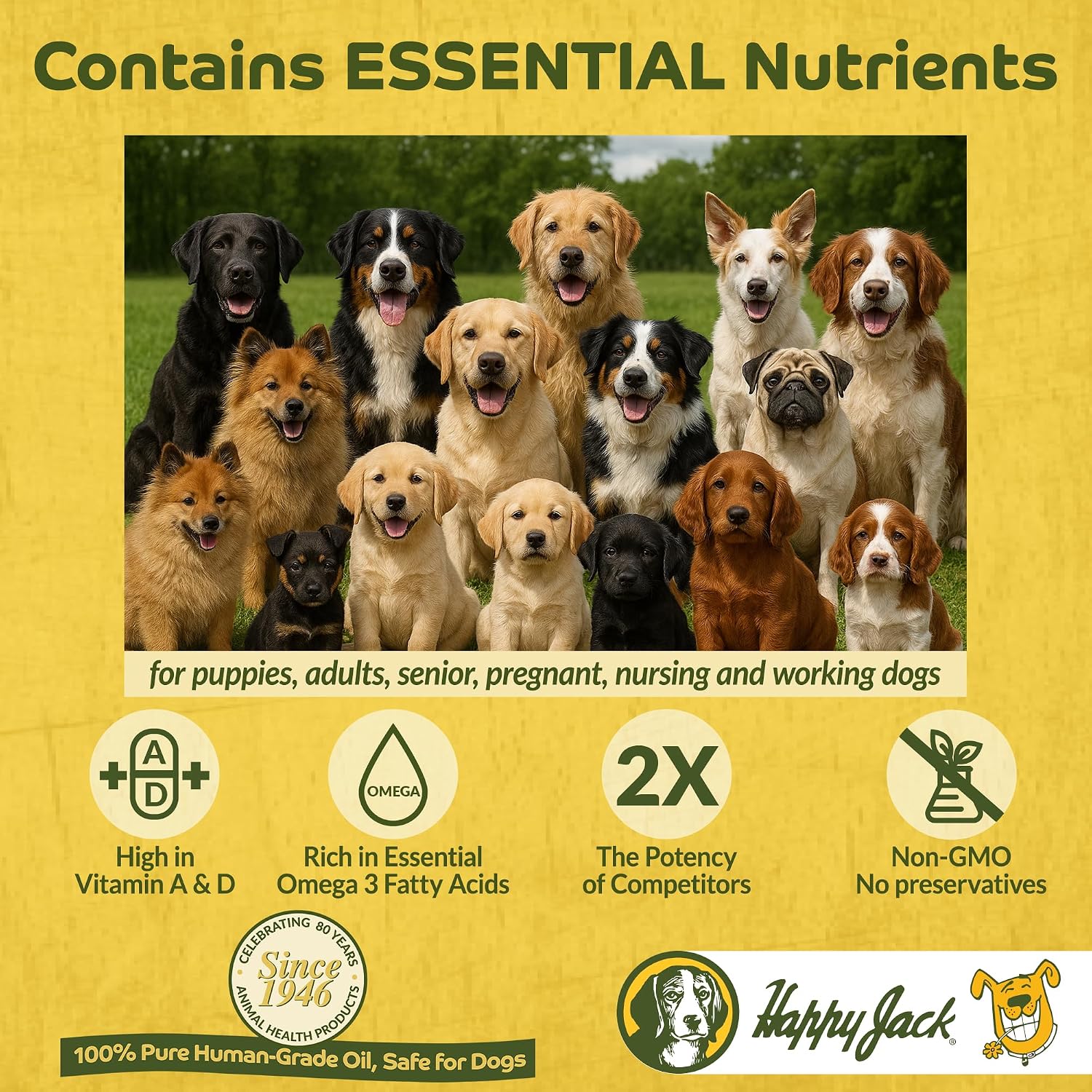 Aceite de Hígado de Bacalao para Perros, 473 ml