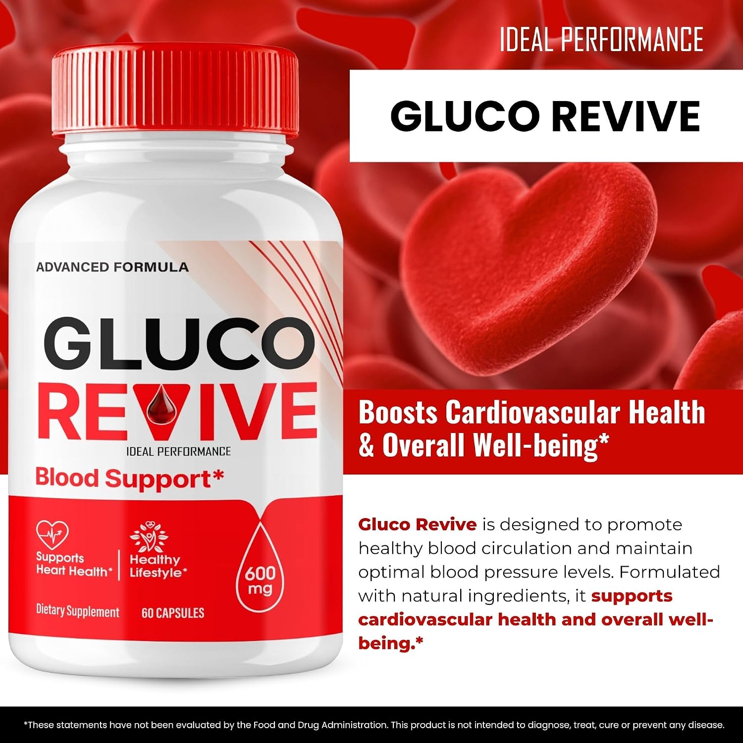 Gluco Revive Pills, Gluco Revive Supplement Capsules, GlucoRevive Health and Wellness Support - Fórmula Avanzada Todo Natural, 3 Paquetes