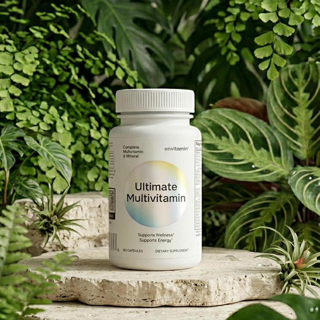 envitamin Ultimate Multivitamin Multimineral y Superfood con Mezcla de 42 Frutas y Verduras, 60 Cápsulas (Pack de 2)