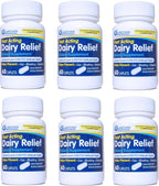 guardian Dairy Relief Fast Acting Caplets, 9000 FCC - 360 comprimidos (6 envases)