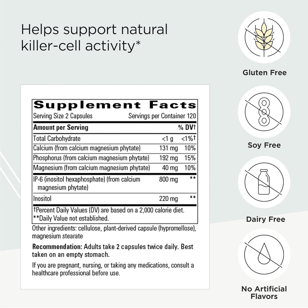 Integrative Therapeutics Cellular Forte - Inositol e IP-6 - 120 Cápsulas