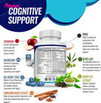 Toplux Brain Booster – Suplemento Nootrópico con DMAE, Bacopa Monnieri y L-Glutamina, 60 Cápsulas