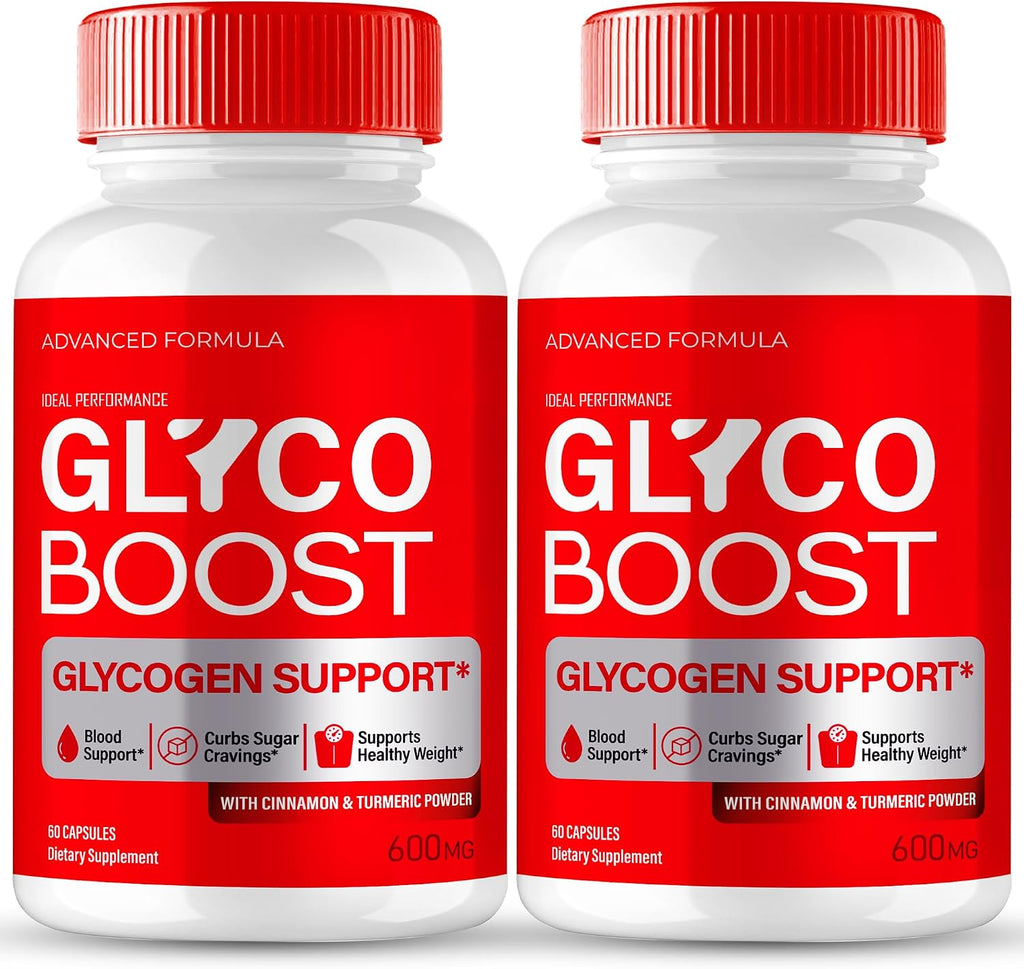 IDEAL PERFORMANCE Glyco Boost Blood Capsules, 2 Envases - Suplemento para Circulación y Niveles Estables