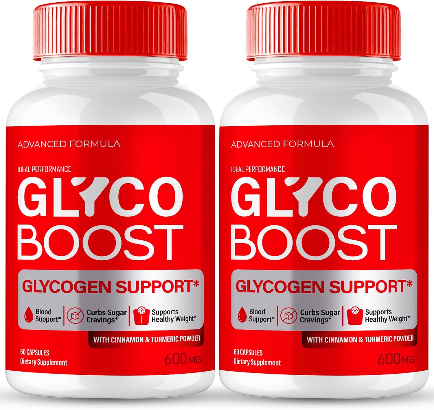 IDEAL PERFORMANCE Glyco Boost Blood Capsules, 2 Envases - Suplemento para Circulación y Niveles Estables