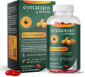 eyetamins® by OPTASE® Eye Comfort™ - 60 Cápsulas Blandas - Suplemento Ocular con Omega-7 de Espino Amarillo