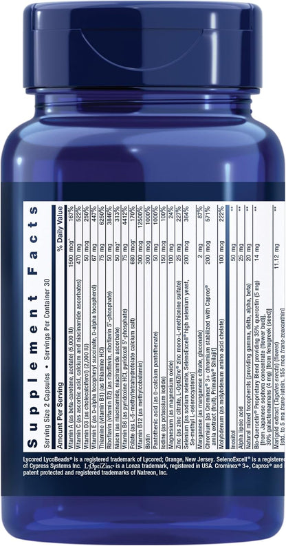 Life Extension Two-Per-Day Multivitamin - 60 – Función cognitiva: Nutrientes esenciales que ayudan a mantener la – Image 2