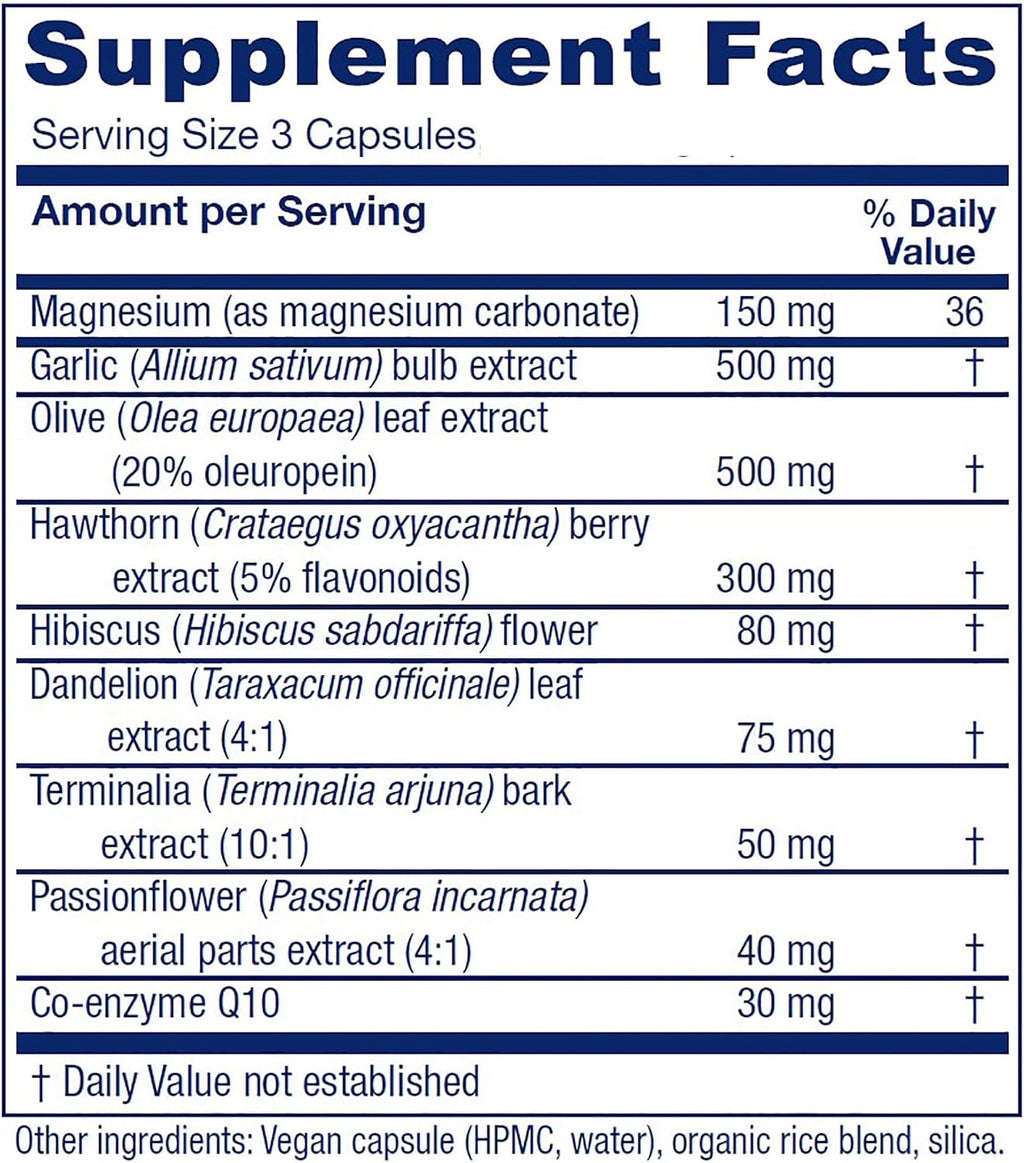 Vitanica VasoBlend, 180 Capsules - Cardiovascular Support