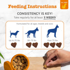 Zesty Paws Multivitamínico para Perros – Snacks masticables con pollo (90 unidades)