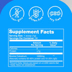 Zena Nutrition Colostro Bovino en Polvo, 1000mg, Puro, Sin Sabor, 30 Dosis